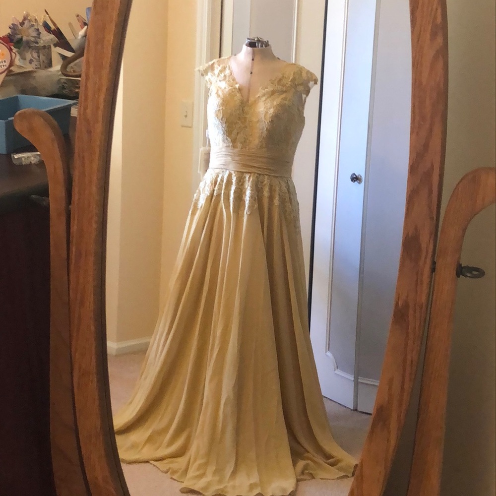 Custom made gown